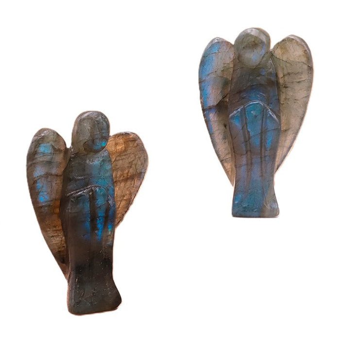 Ange 45/50mm en Labradorite AA+ (Madagascar) - Nature Minérale