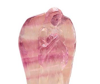 ANGE 80MM FLUORINE MULTICOLORE AA+ (Chine) - Nature Minérale
