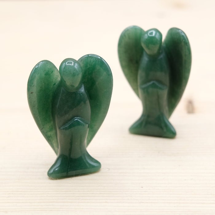 Ange en Aventurine verte A 50mm (Brésil) - Nature Minérale