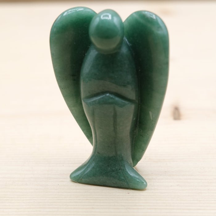 Ange en Aventurine verte A 75mm (Brésil) - Nature Minérale