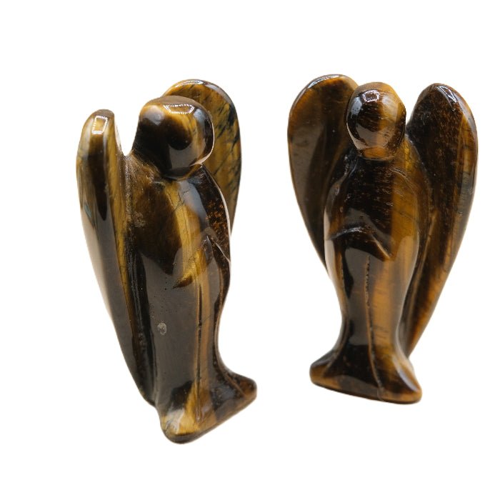 Ange en Œil de Tigre 75mm (Brésil) - Nature Minérale