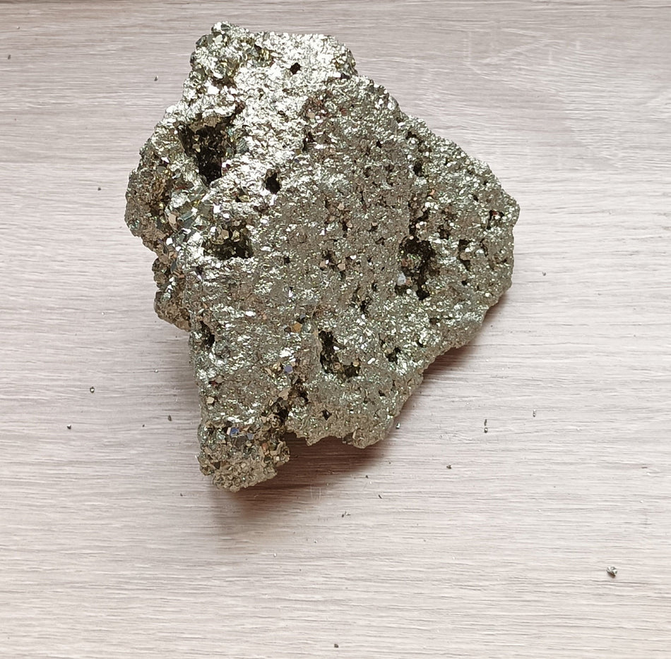 Bloc brute de Pyrite n°6 (Pérou) - Nature Minérale