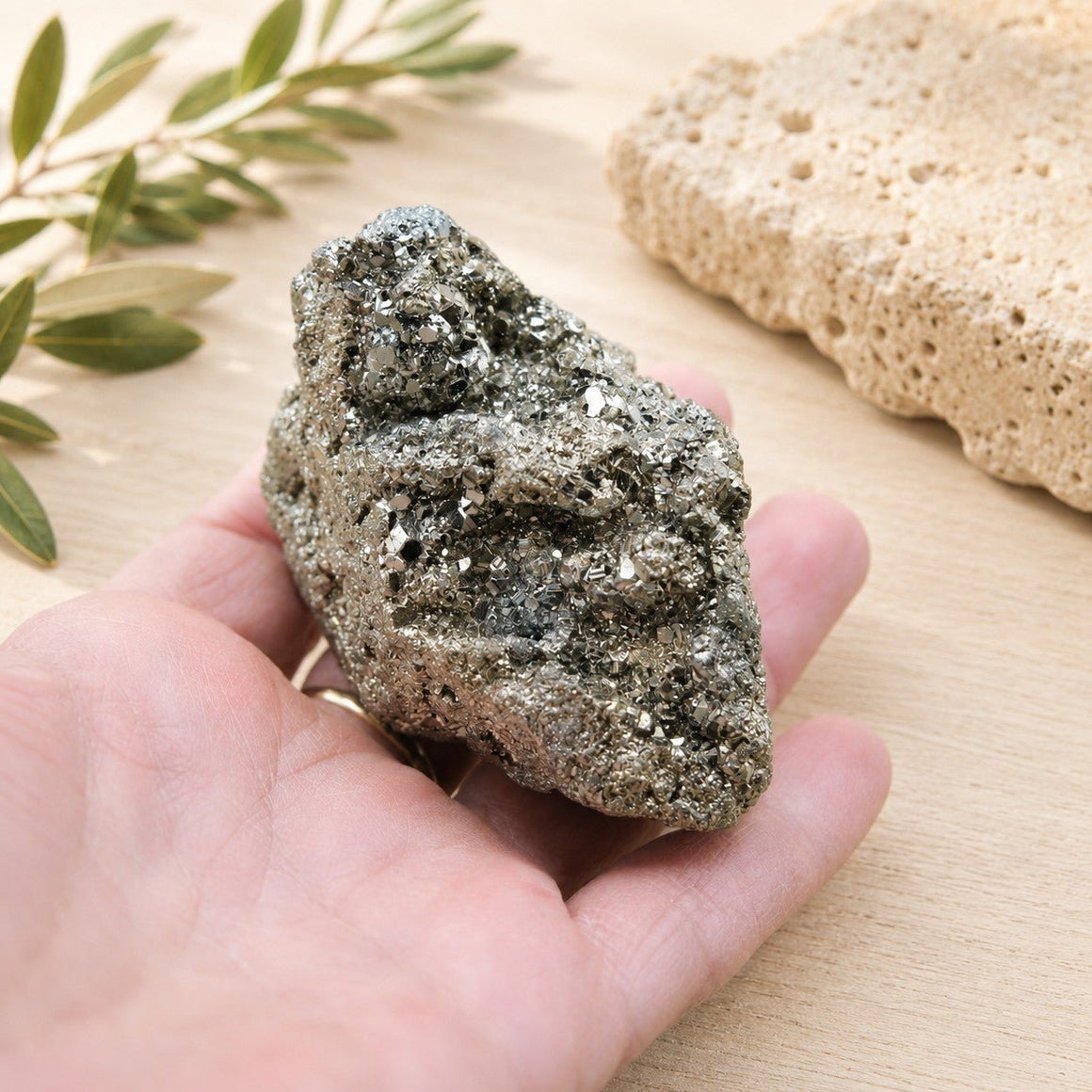 Bloc brute de Pyrite n°11 (Pérou) - Nature Minérale