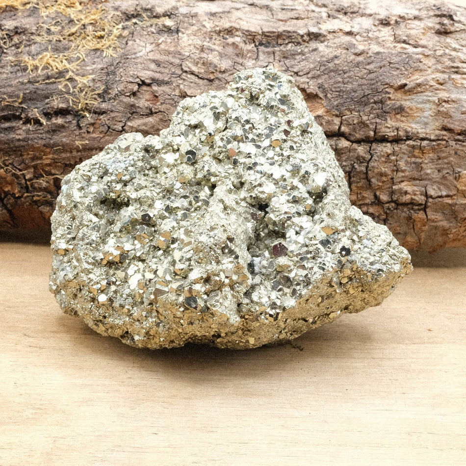 Bloc brute de Pyrite n°8 (Pérou) - Nature Minérale
