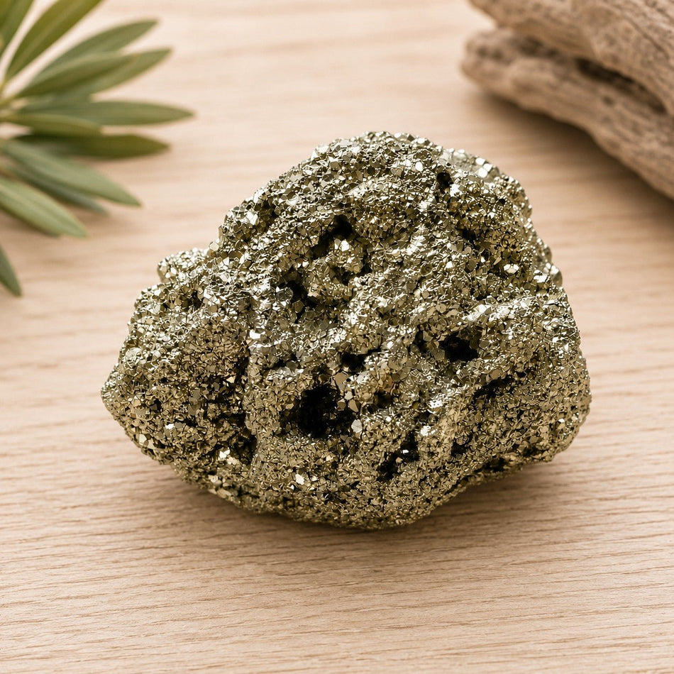 Bloc brute de Pyrite n°9 (Pérou) - Nature Minérale