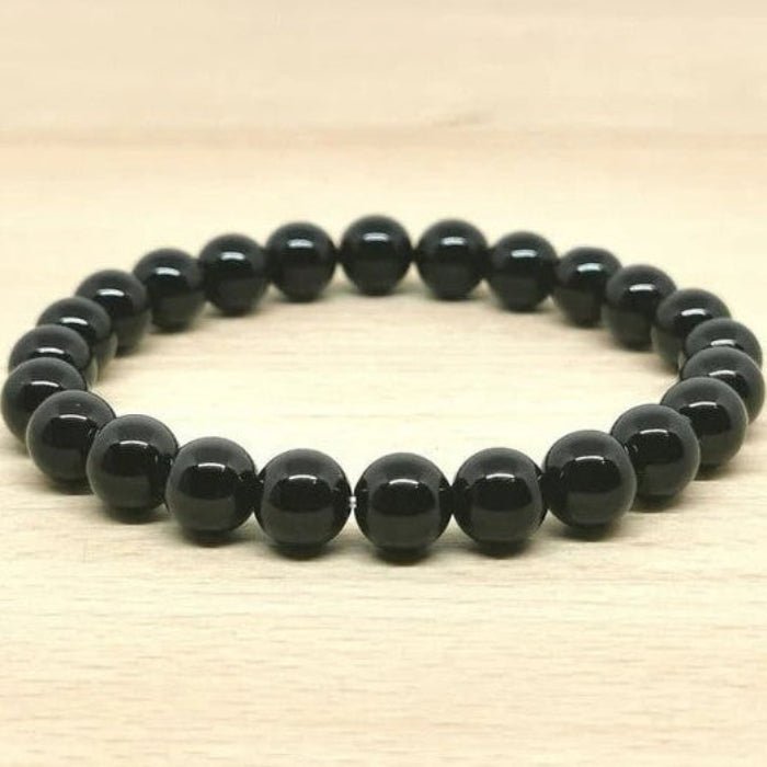 Bracelet 8mm Onyx A - Nature Minérale