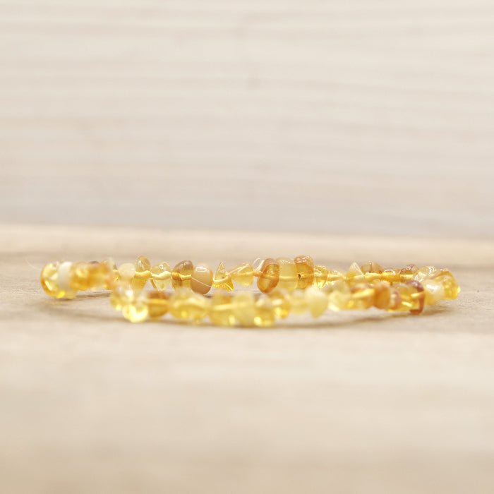 Bracelet Baroque Ambre claire A+ (Lituanie) - Nature Minérale