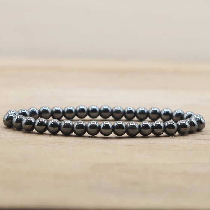 Bracelet Boule Hématite 06mm (Chine) - Nature Minérale