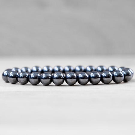 Bracelet Boule Hématite 08mm (Chine) - Nature Minérale
