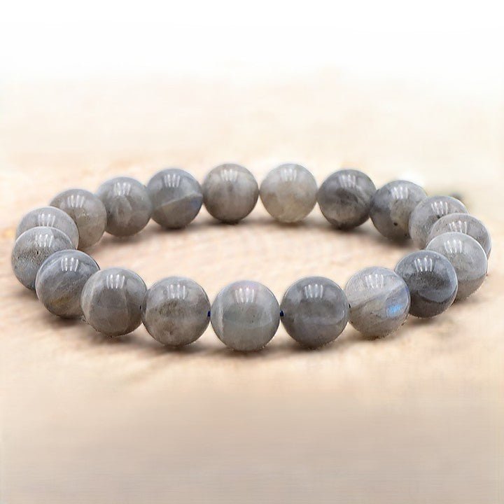 Bracelet Boule Labradorite A 10mm (Madagascar) - Nature Minérale