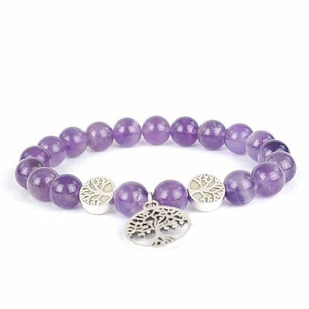 Bracelet "Life" Amétyste - Nature Minérale
