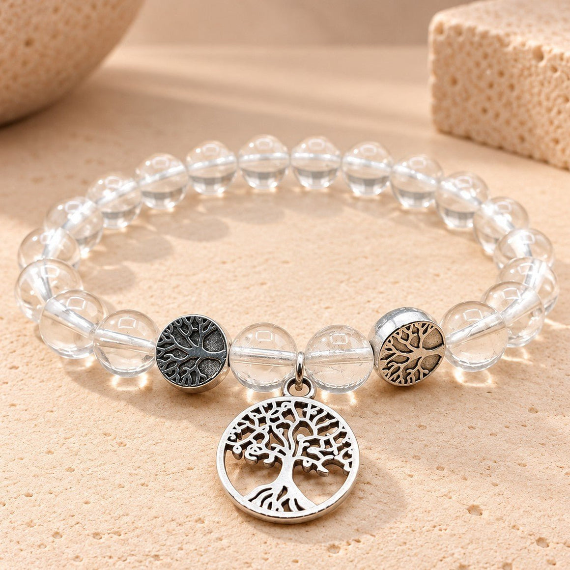 Bracelet "Life" Cristal de Roche - Nature Minérale
