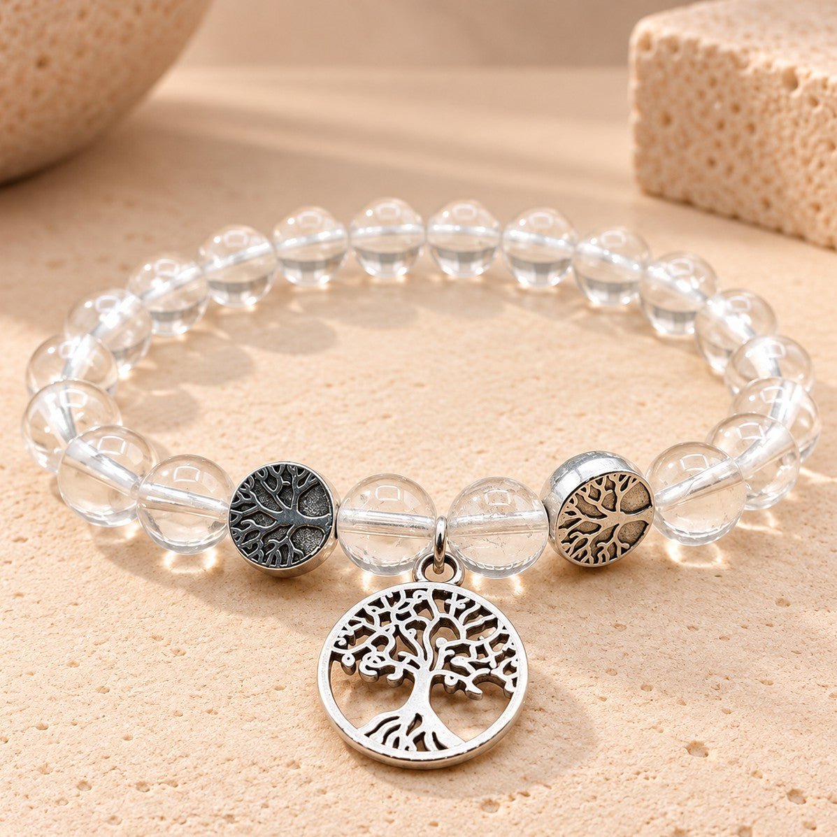 Bracelet "Life" Cristal de Roche - Nature Minérale