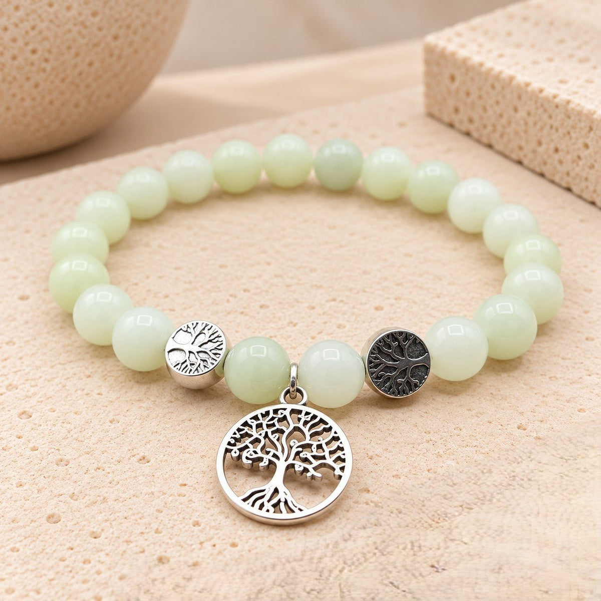 Bracelet "Life" Jade de Chine - Nature Minérale