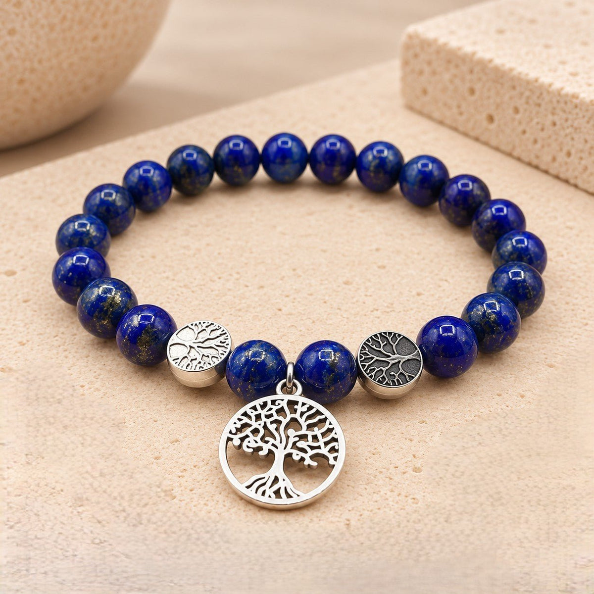 Bracelet "Life" Lapis Lazuli AA - Nature Minérale