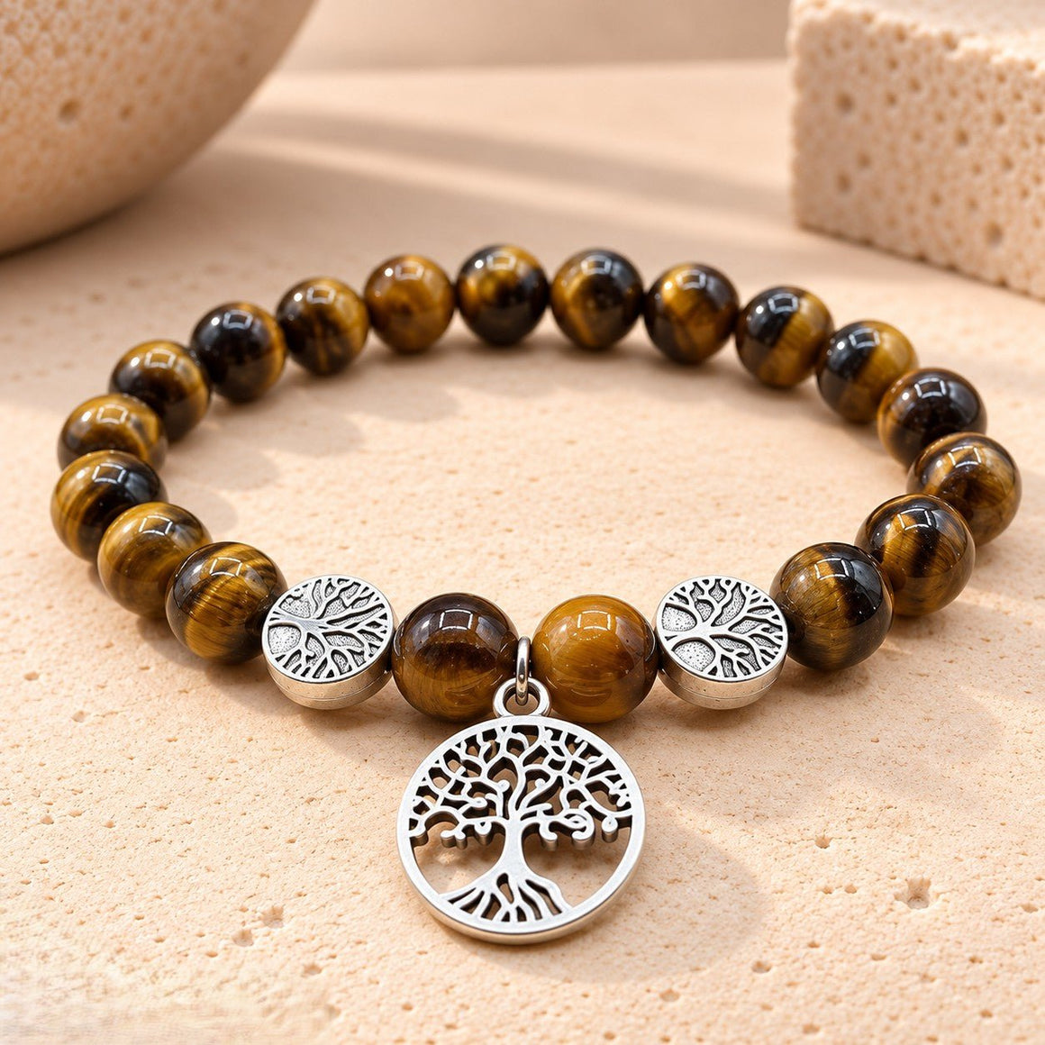 Bracelet "Life" Œil de Tigre - Nature Minérale