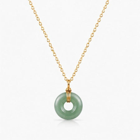 Collier donut en Aventurine A (Brésil) - Nature Minérale