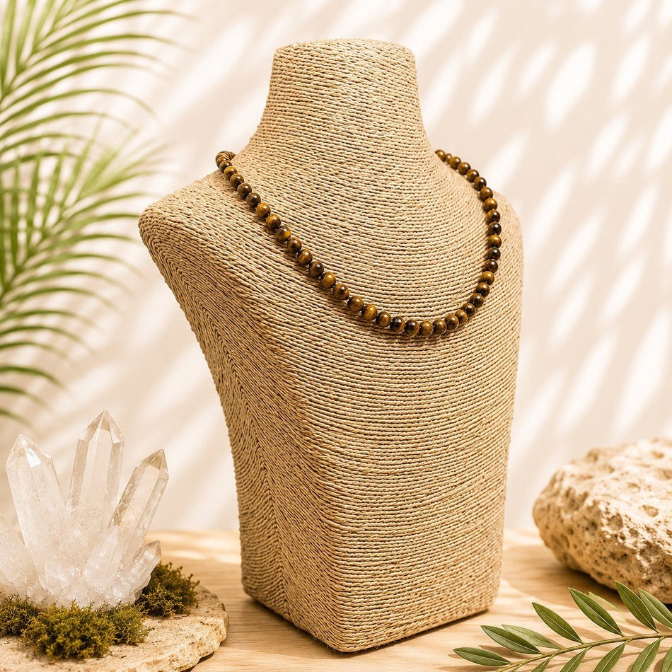 Collier Oeil de Tigre - Boules 06mm A - Nature Minérale