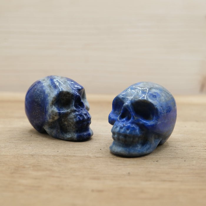 Crâne 50mm Lapis Lazuli A (Afghanistan ou Egypte) - Nature Minérale