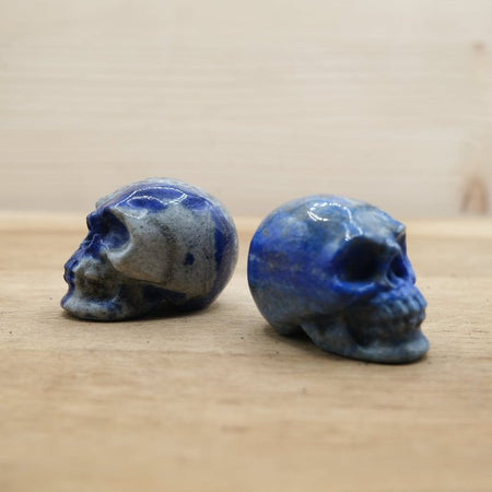 Crâne 50mm Lapis Lazuli A (Afghanistan ou Egypte) - Nature Minérale