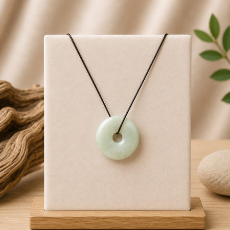 Donut en Jade de Chine - Nature Minérale