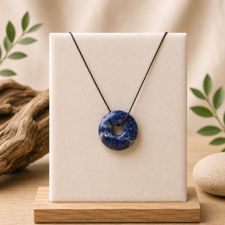 Donut en Sodalite (Brésil) - Nature Minérale