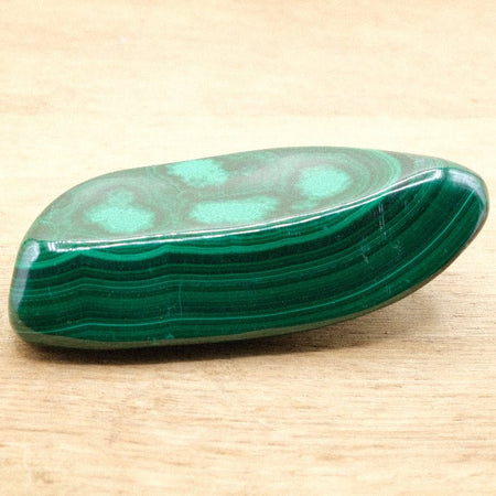 Forme Libre Polie Malachite AA N°10 - 222g (Congo) - Nature Minérale