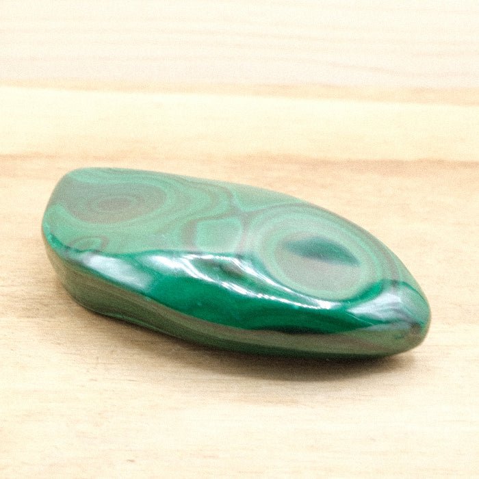 Forme Libre Polie Malachite AA N°10 - 222g (Congo) - Nature Minérale