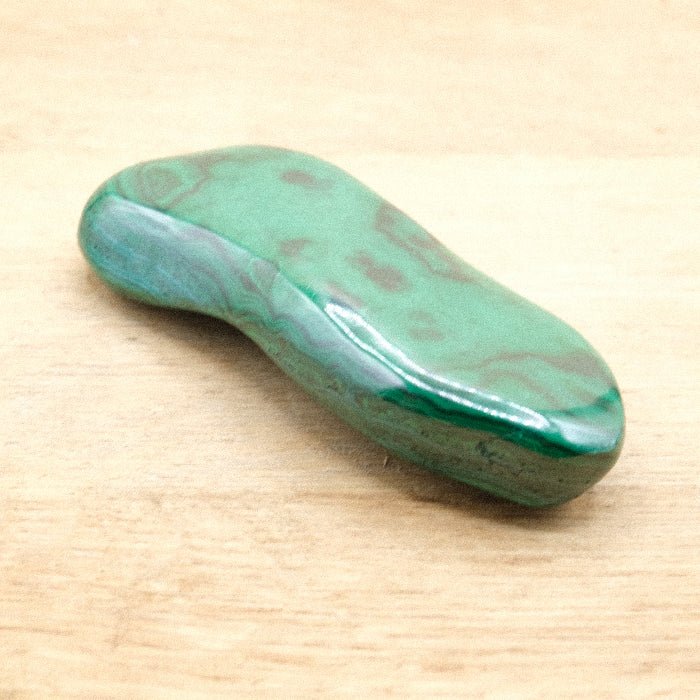 Forme Libre Polie Malachite AA N°11 - 128g (Congo) - Nature Minérale