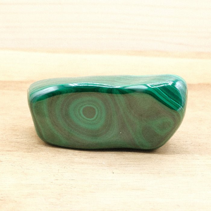Forme Libre Polie Malachite AA N°9 - 240g (Congo) - Nature Minérale