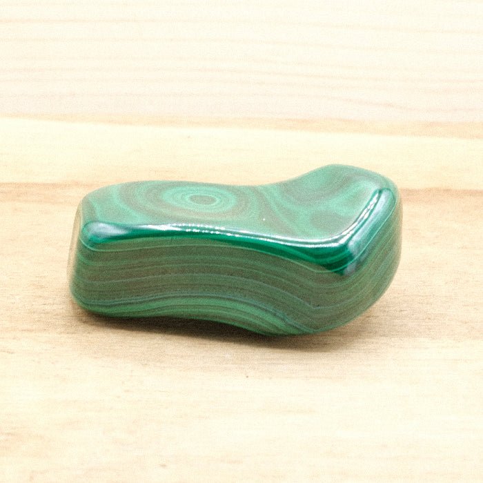 Forme Libre Polie Malachite AA N°9 - 240g (Congo) - Nature Minérale