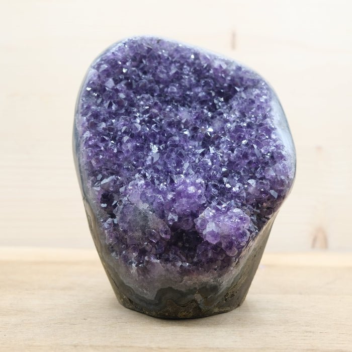 Géode d'Améthyste AA+ bords polis 1770g n°320 - Nature Minérale