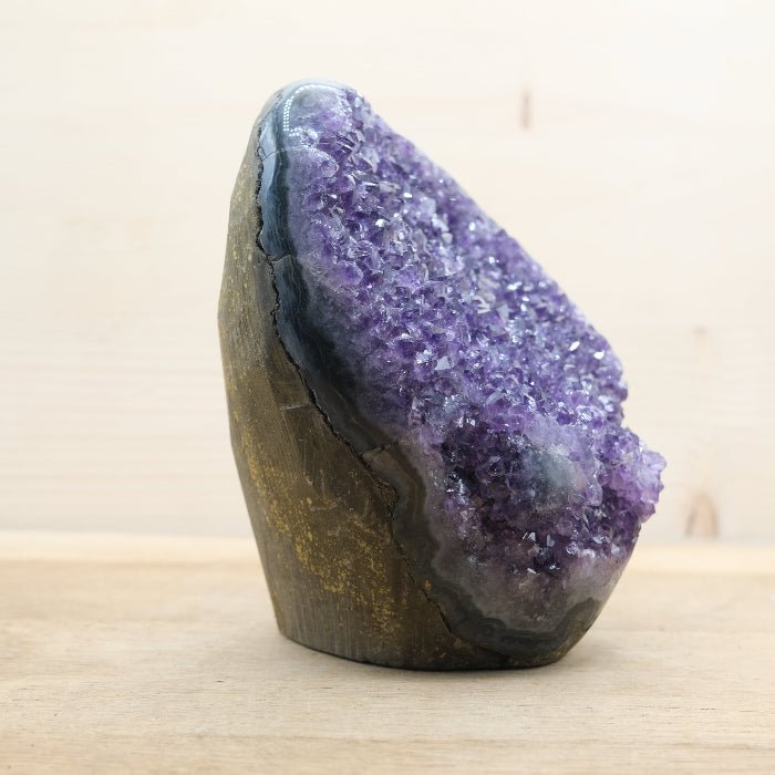Géode d'Améthyste AA+ bords polis 1770g n°320 - Nature Minérale