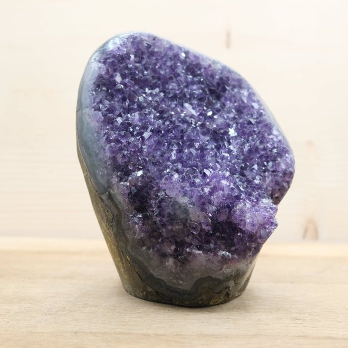 Géode d'Améthyste AA+ bords polis 1770g n°320 - Nature Minérale