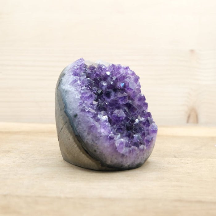 Géode d'Améthyste AA+ bords polis - 475g n°308 - Nature Minérale