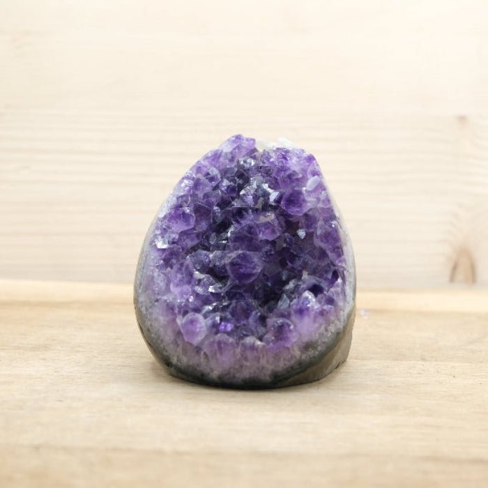 Géode d'Améthyste AA+ bords polis - 475g n°308 - Nature Minérale