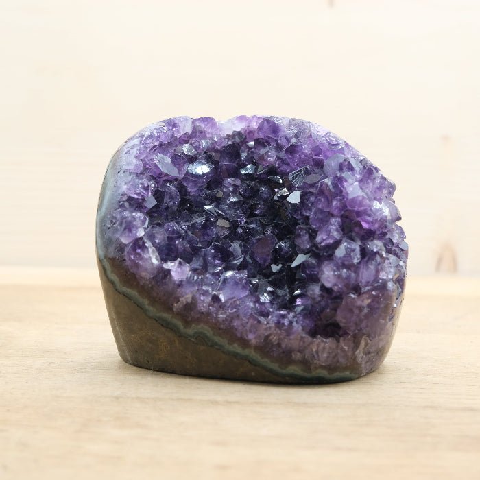 Géode d'Améthyste AA+ bords polis - 888g n°325 - Nature Minérale