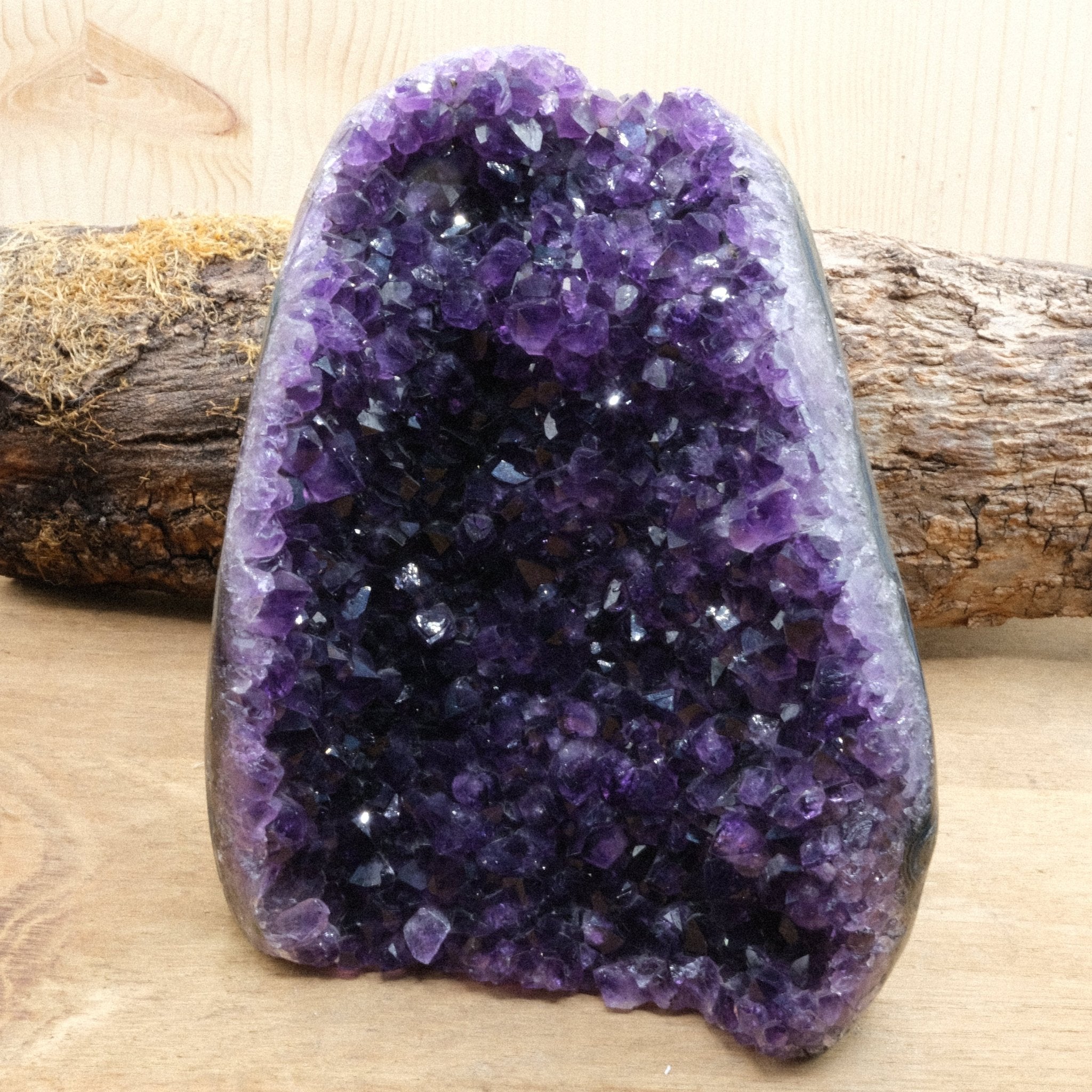 Géode d'Améthyste AAA bords polis Uruguay - 1703g n°354 - Nature Minérale