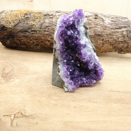 Géode d'Améthyste bords bruts AA - 630g n°404 - Nature Minérale