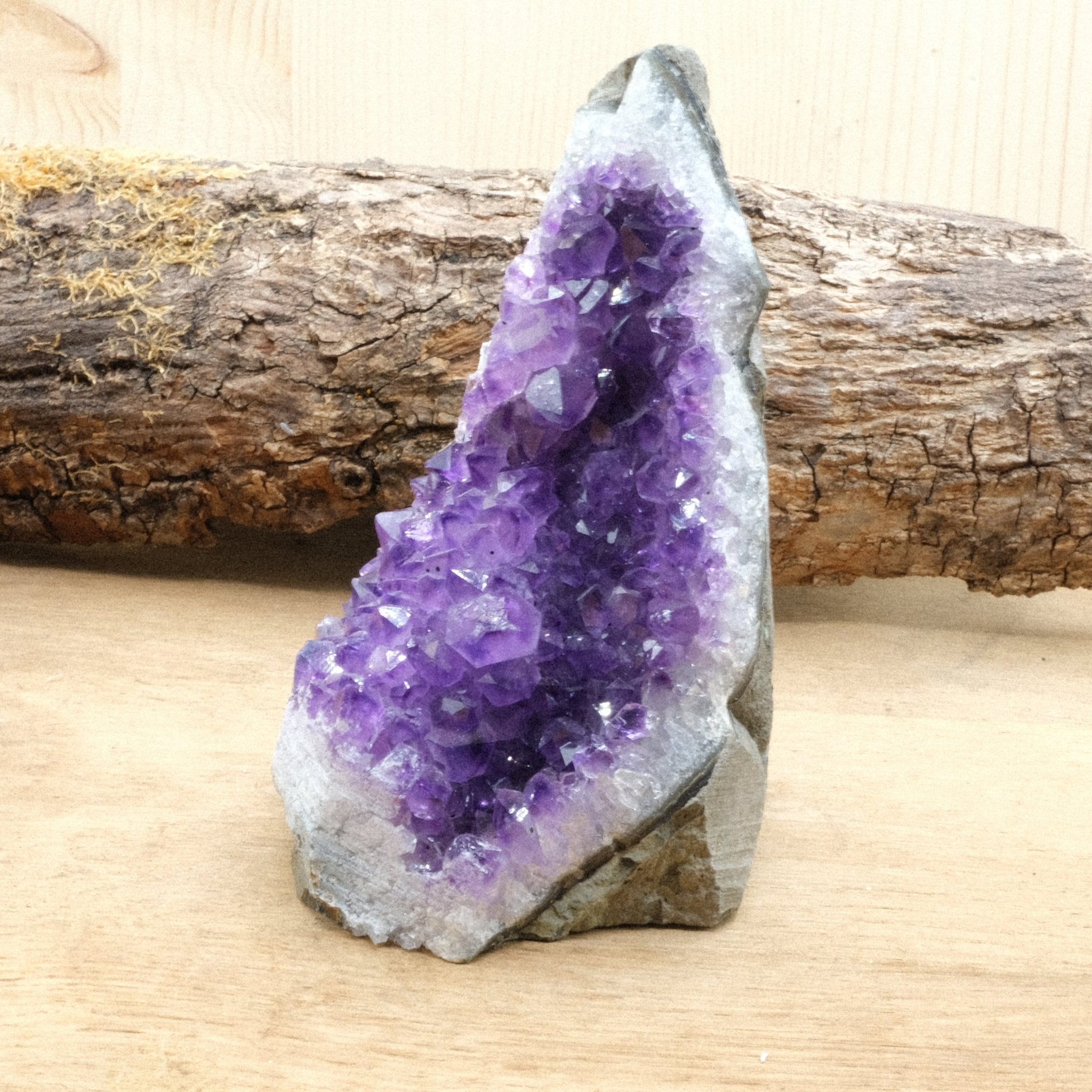 Géode d'Améthyste bords bruts AA - 709g n°402 - Nature Minérale