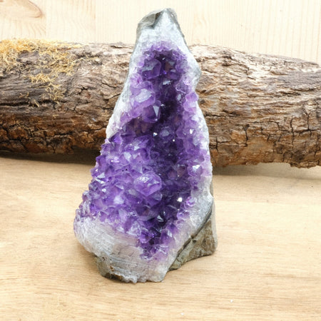 Géode d'Améthyste bords bruts AA - 709g n°402 - Nature Minérale