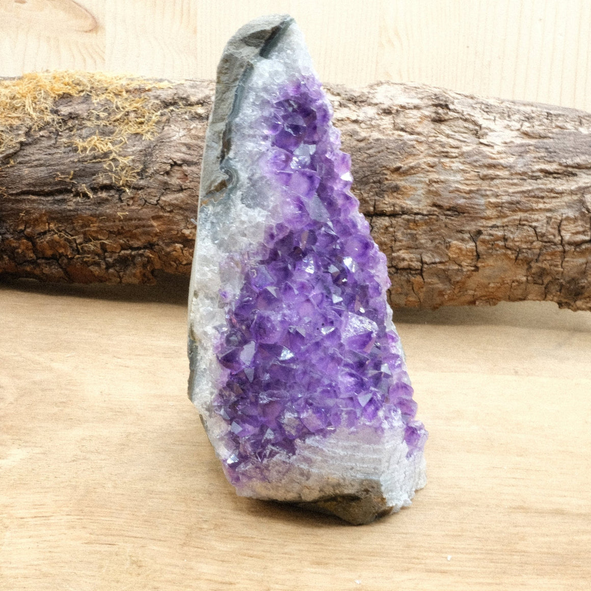 Géode d'Améthyste bords bruts AA - 709g n°402 - Nature Minérale