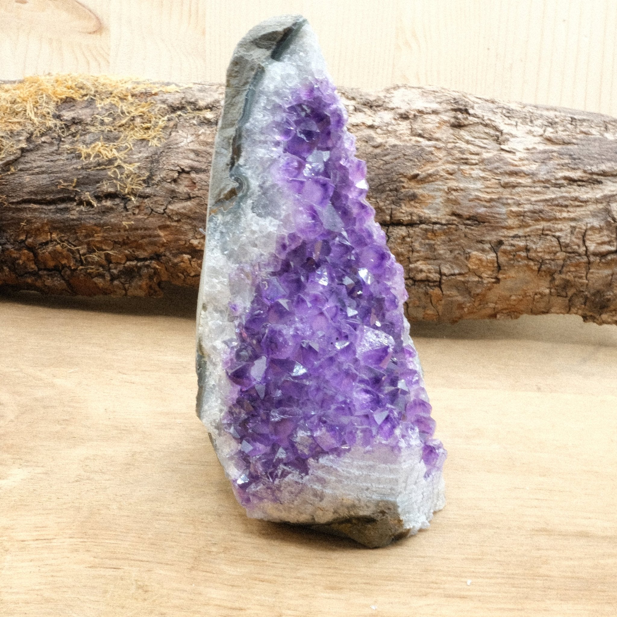 Géode d'Améthyste bords bruts AA - 709g n°402 - Nature Minérale