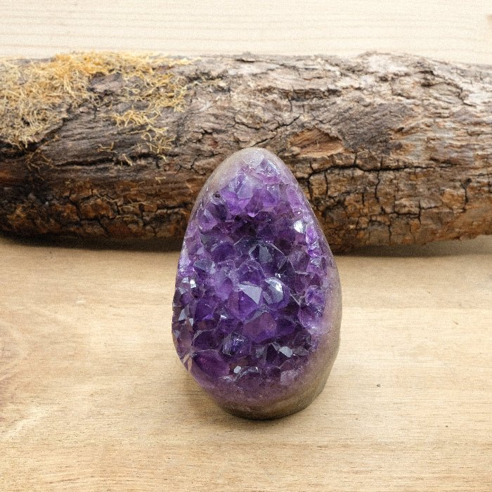 Géode d'Améthyste bords polis - 422g n°341 - Nature Minérale