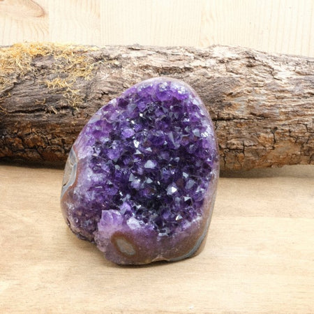 Géode d'Améthyste bords polis - 780g n°340 - Nature Minérale