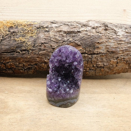 Géode d'Améthyste bords polis AAA - 215g n°408 - Nature Minérale