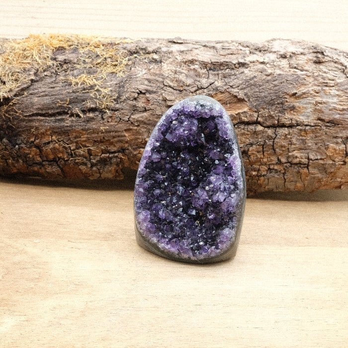 Géode d'Améthyste bords polis AAA - 218g n°449 - Nature Minérale