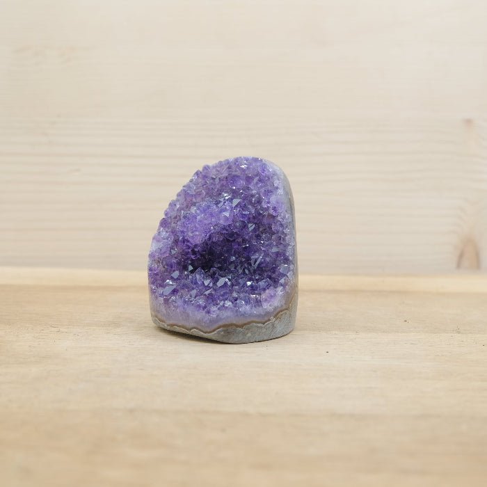 Géode d'Améthyste bords polis AAA - 219g n°454 - Nature Minérale