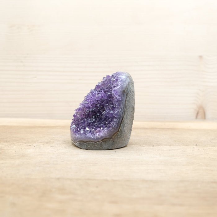 Géode d'Améthyste bords polis AAA - 219g n°454 - Nature Minérale