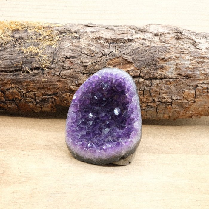 Géode d'Améthyste bords polis AAA - 236g n°440 - Nature Minérale